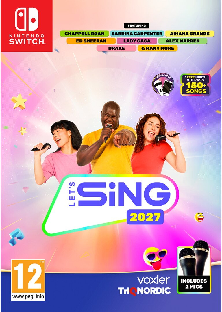 Lets Sing 2027 Mic Bundle (Switch)