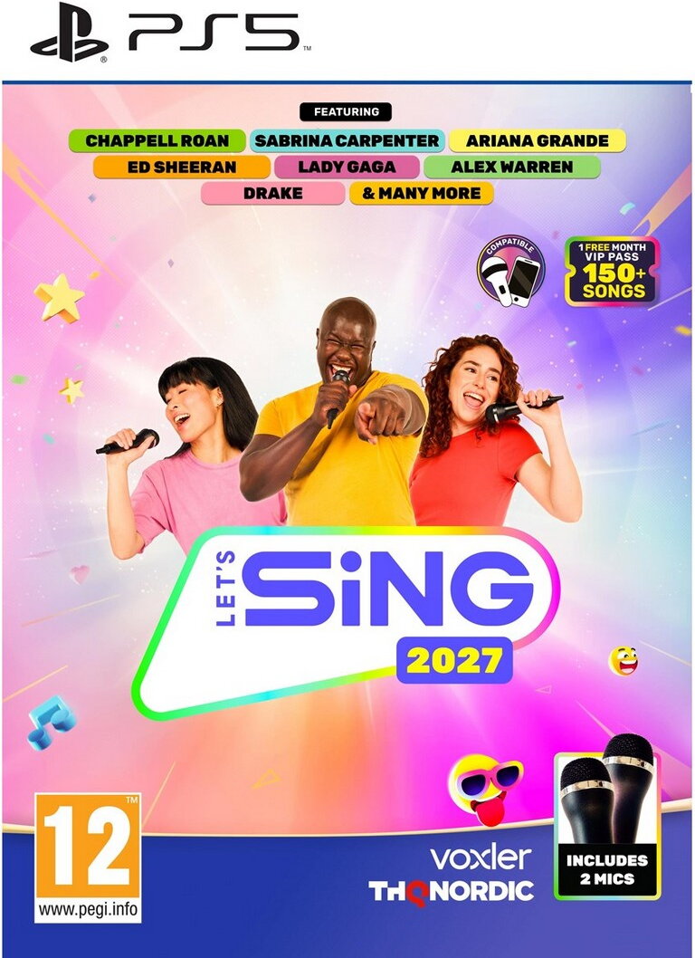 Lets Sing 2027 Mic Bundle (PS5)