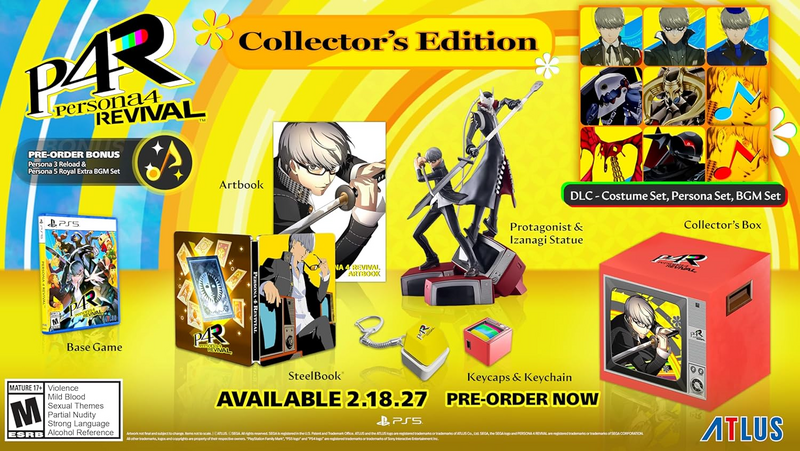 Persona 4 Revival - Collectors Edition (PS5)