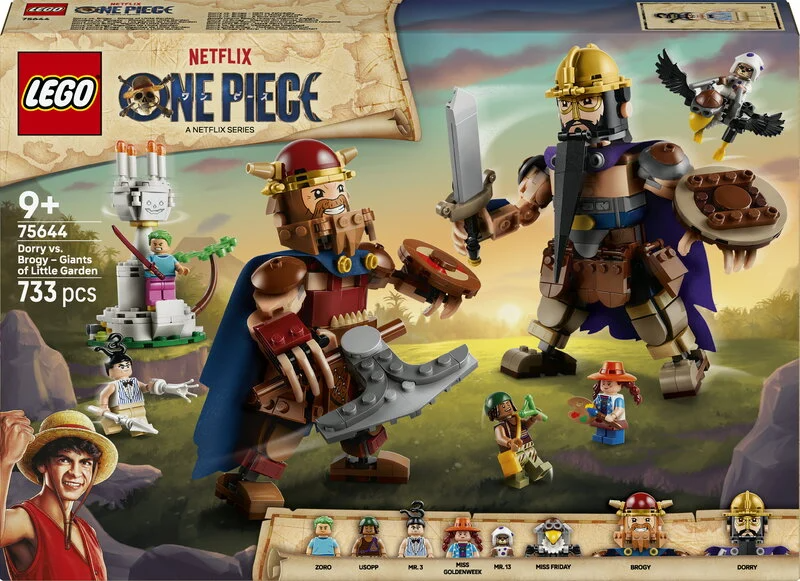 LEGO - ONE PIECE - Dorry mot Brogy – jättarna i Little Garden (75644)