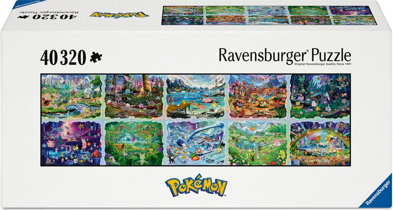 Pokémon Pussel 40000 bitar