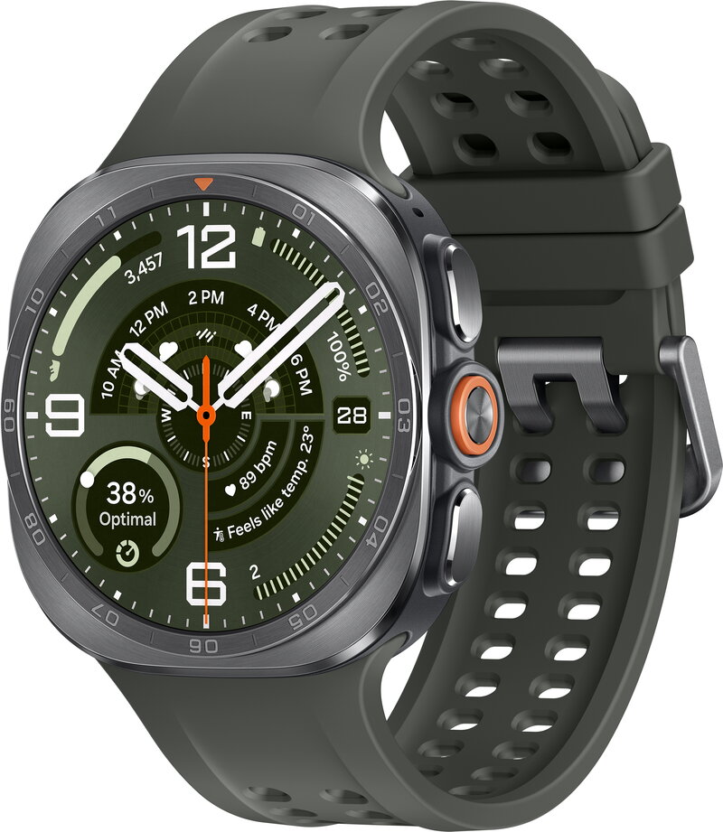 Samsung Galaxy Watch Ultra2 47mm LTE - Silver + Green (Fyndvara klass 1)