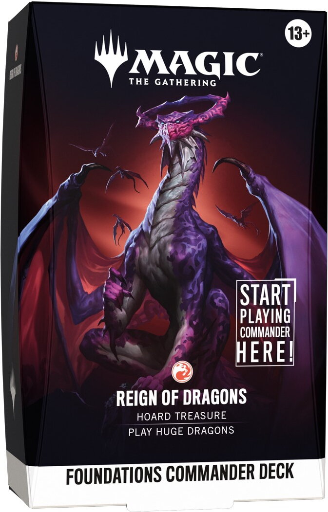 Commander: Foundations: "Reign of Dragons" Commander Deck