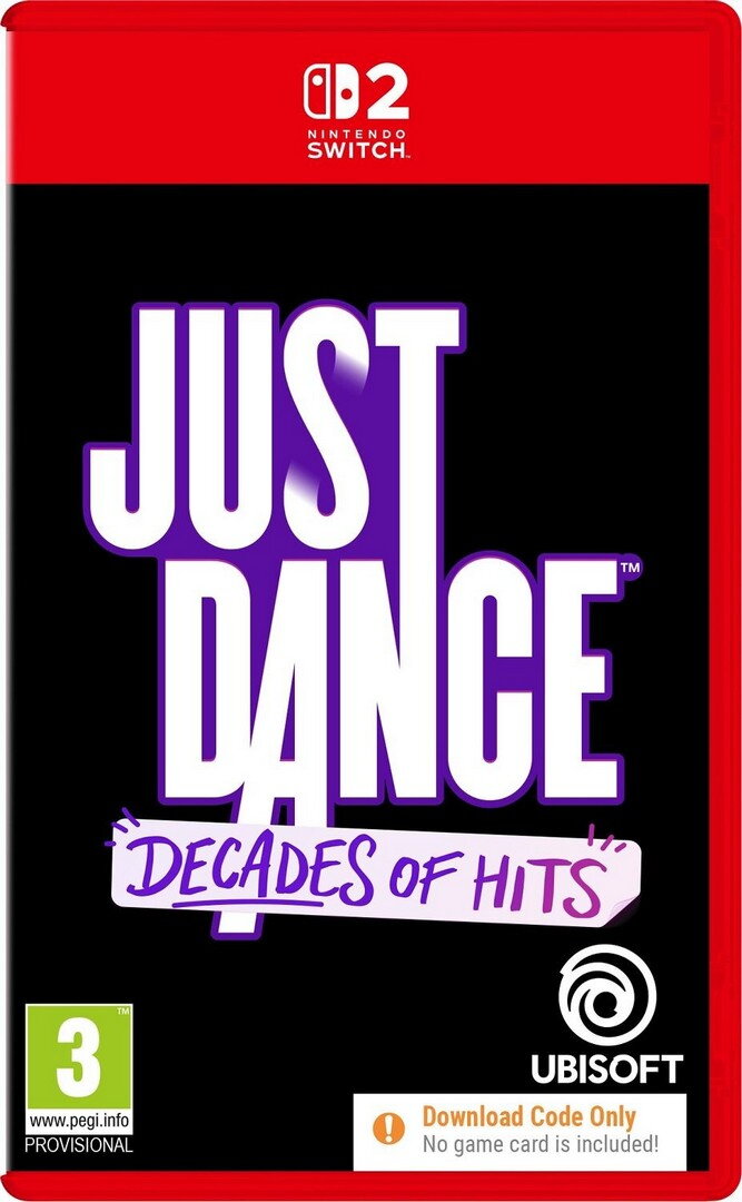 Just Dance Decades of Hits (code in box) (Switch 2)