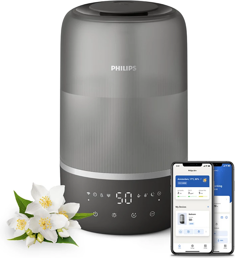 Philips HU1510/03 Smart Luftfuktare / 3L / 41m² (Fyndvara klass 1)