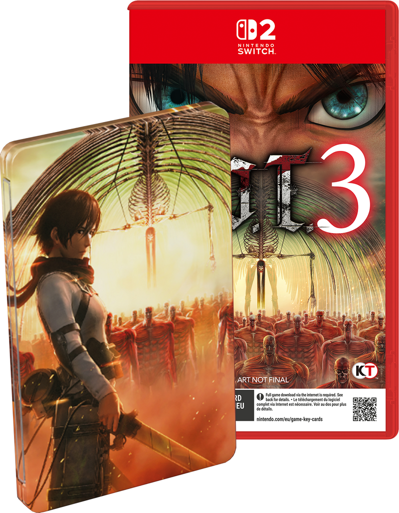 Attack on Titan 3 SteelBook Launch Edition (Switch 2)