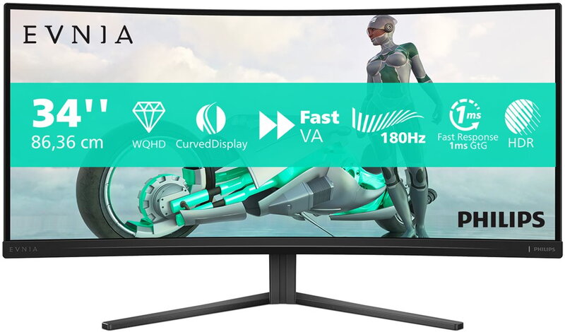 Philips 34" 34M2C3500L/00 (Fyndvara klass 3)
