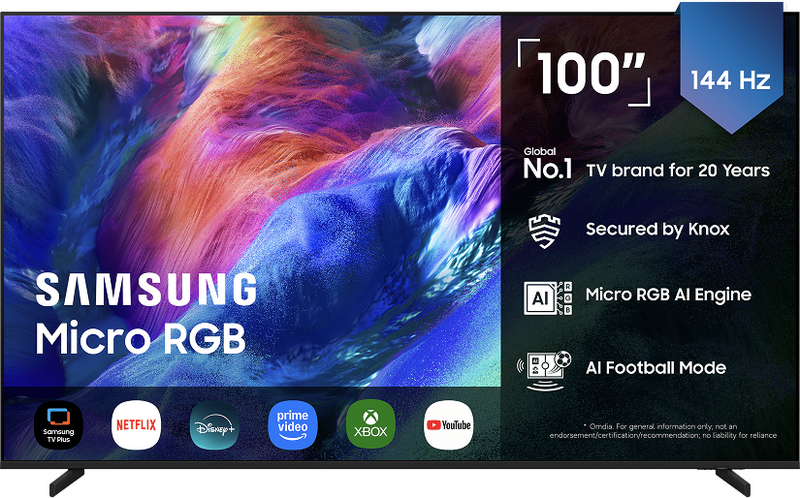 Samsung R85H Micro RGB TV TMR100R85HUXXC