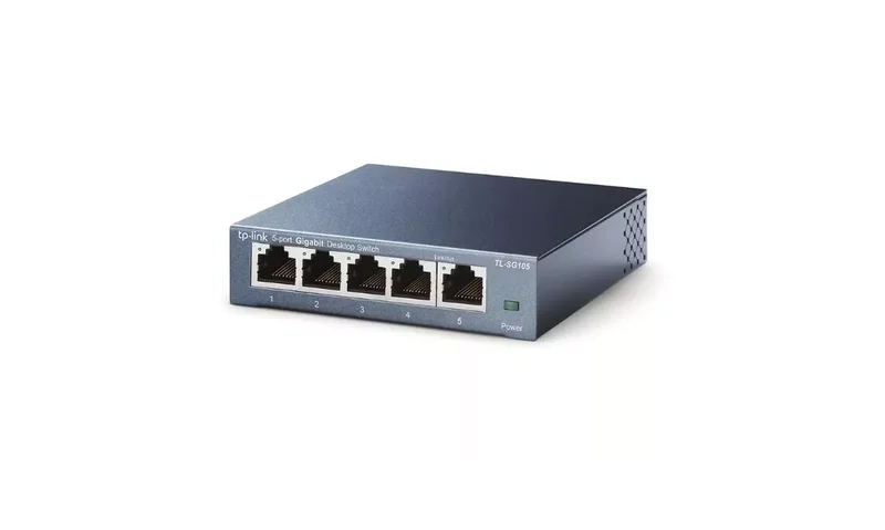 Product Image for TP-Link TL-SG105 - 5-Port / Gigabit Switch / Unmanaged - Nätverksswitch | Webhallen