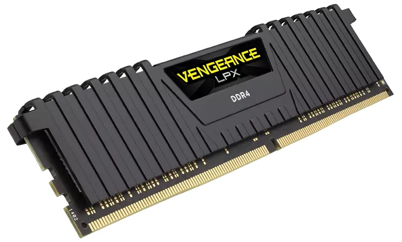 Product Image for Corsair Vengeance LPX Black 8GB (1x8GB) / 2400Mhz / DDR4 / CL14 / CMK8GX4M1A2400C14 - RAM-minne | Webhallen