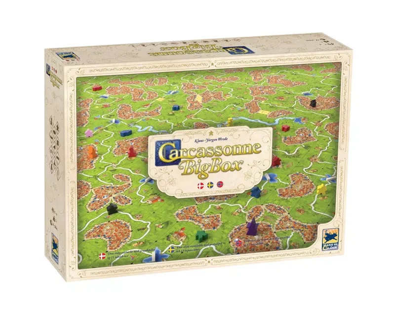 Product Image for Brädspel - Carcassonne: Big Box (Nordic) - Brädspel | Webhallen