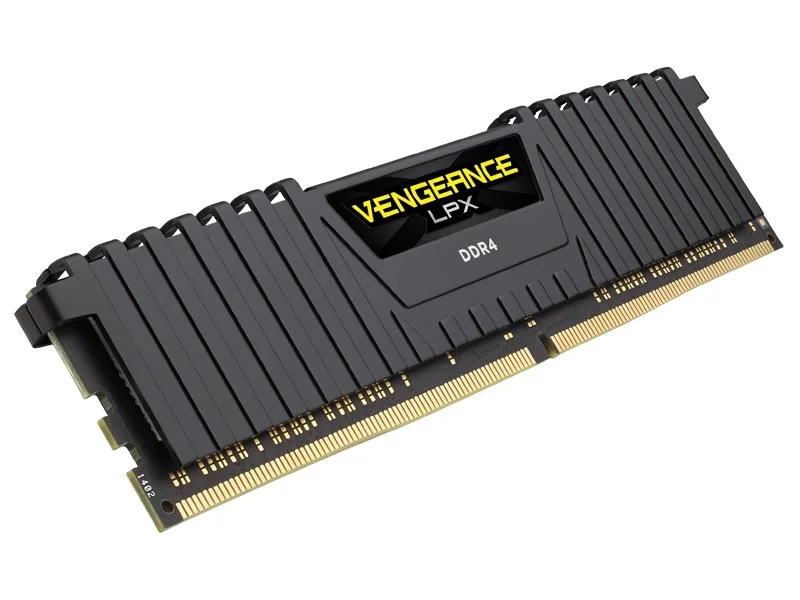 Product Image for Corsair Vengeance LPX Black 16GB (1x16GB) / 2666Mhz / DDR4 / CL16 / CMK16GX4M1A2666C16 - RAM-minne | Webhallen
