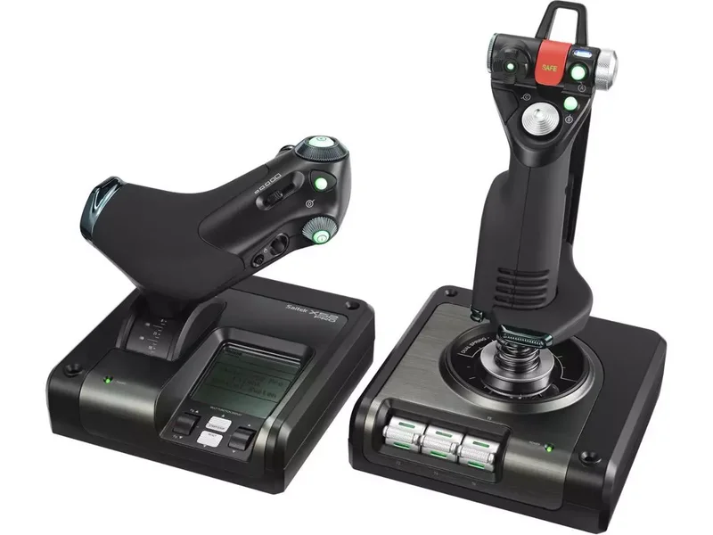 Product Image for Logitech G X52 Pro Flight Control System - Joysticks | Webhallen
