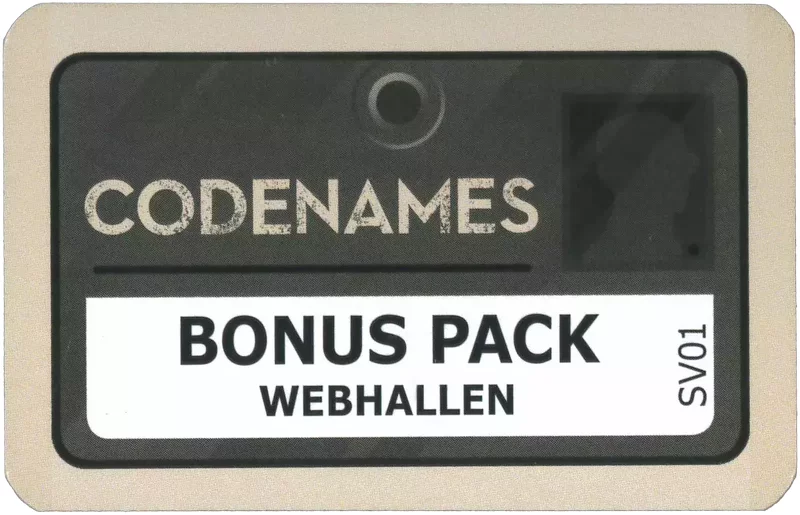 Product Image for Codenames - Bonus Pack Webhallen (10 kort)