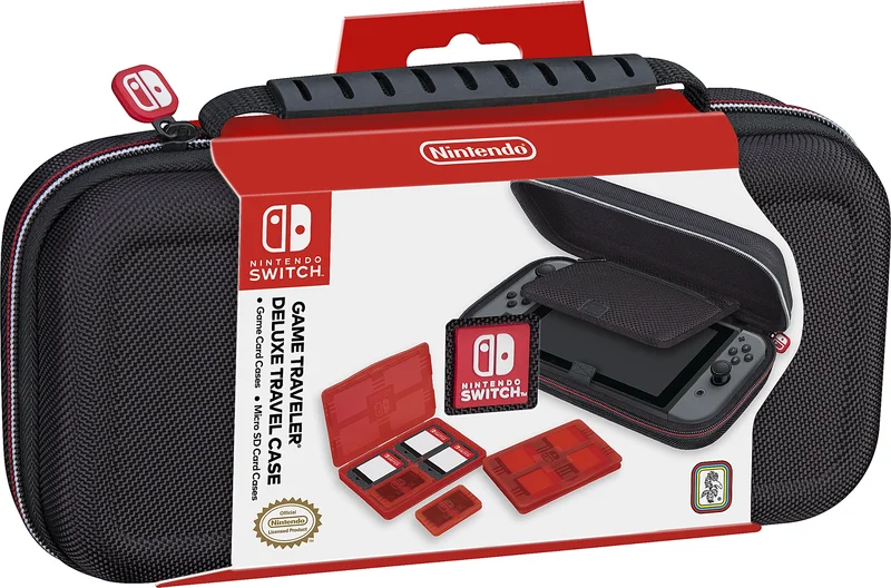 Product Image for Nintendo Switch Deluxe Travel Case Black - Tillbehör | Webhallen