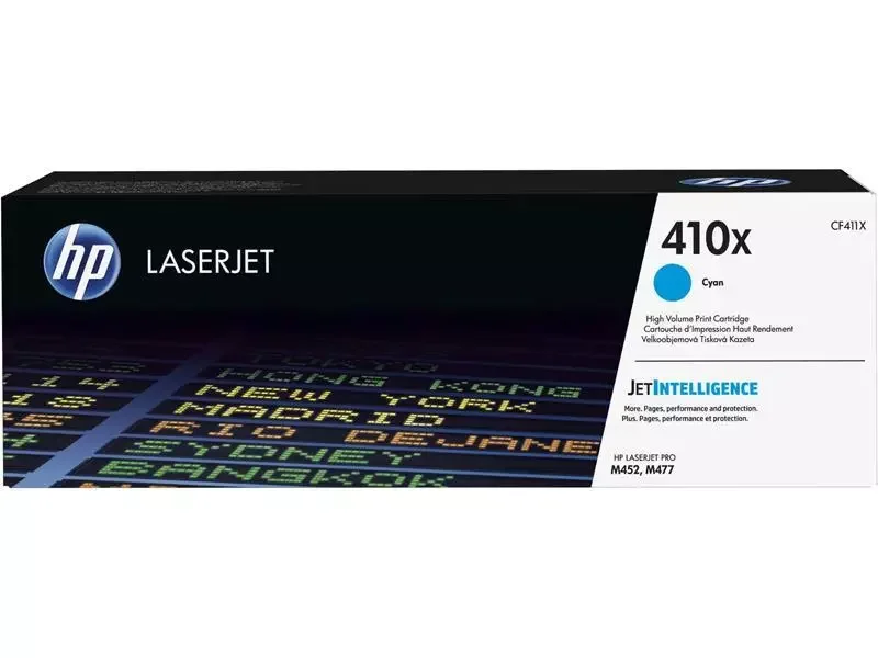Product Image for HP Toner 410X Cyan - Toner till skrivare | Webhallen