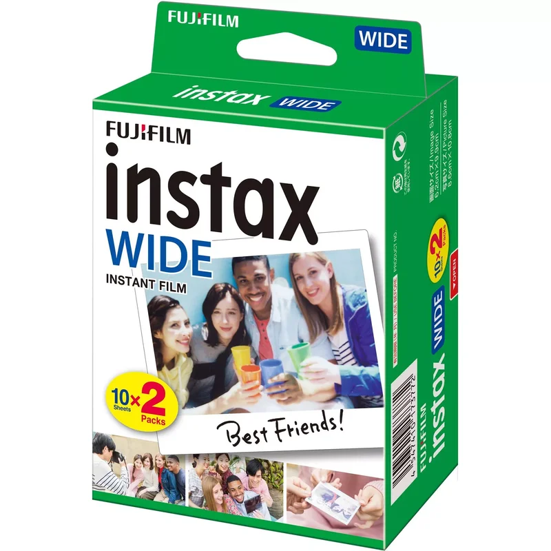 Product Image for Fotopapper - Fujifilm Instax Wide Film - 2x10st | Webhallen