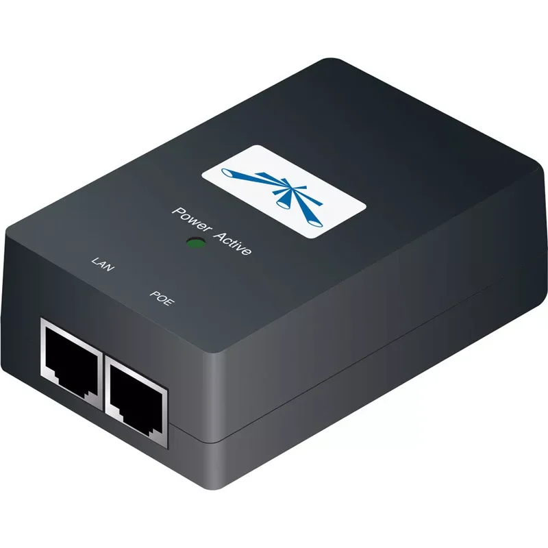 Product Image for Ubiquiti PoE+ injector 24W Gbit Gigabit PoE injector, 48V, 0,5A, 24 Watt