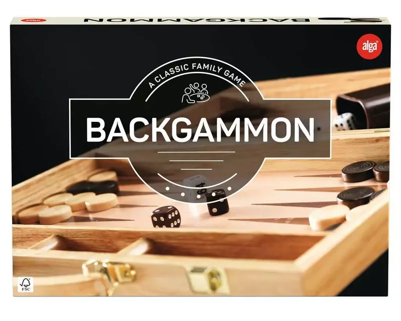 Product Image for Brädspel - Alga Backgammon (Nordic) - Sällskapsspel | Webhallen