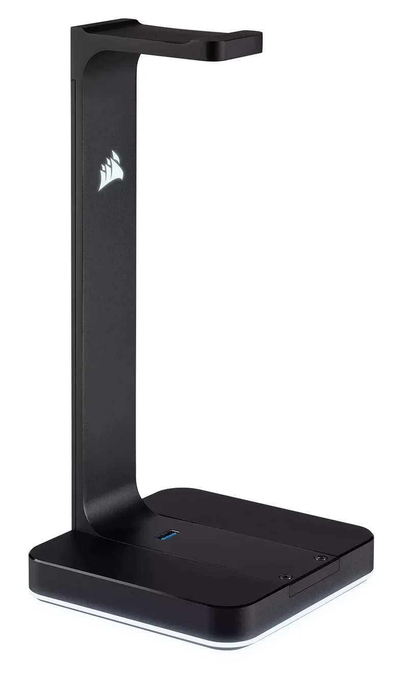 Product Image for Corsair Gaming ST100 RGB Premium Headset Stand with 7.1 Surround Sound
