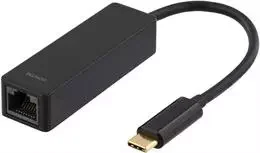 Product Image for Deltaco Gigabit-nätverkskort USB-C - Nätverkskort USB till Ethernet | Webhallen