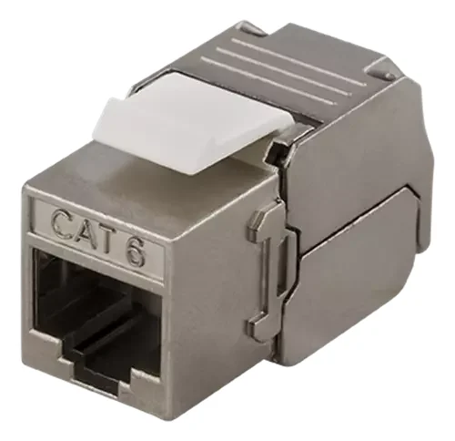 Product Image for Deltaco RJ45 Cat6 FTP Keystone Tool-free - Kontaktdon | Webhallen