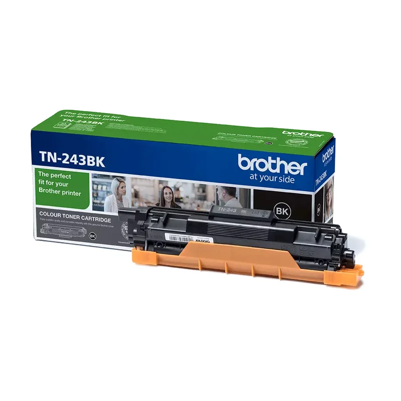 Product Image for Brother TN-243BK Toner Svart - 1000 sidor - Förbrukning | Webhallen