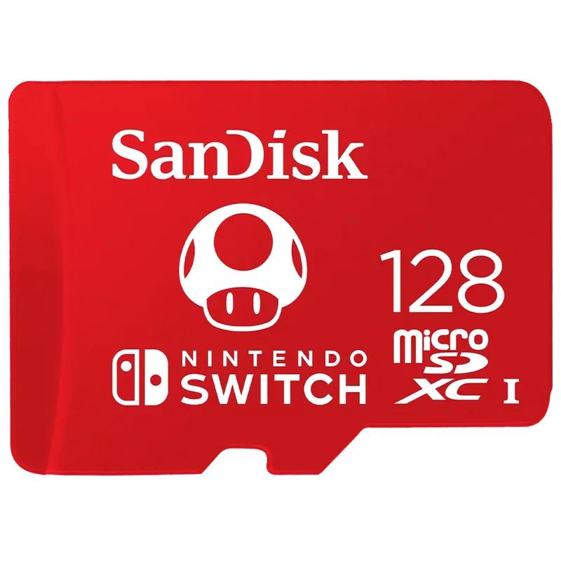 Product Image for SanDisk Nintendo Switch - 128GB / MicroSDXC / Class 10 / UHS-1 / 100MB/s