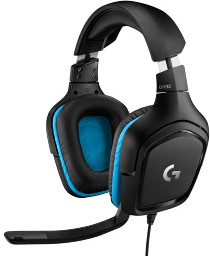 Logitech G432 Gaming Headset / Kabelansluten