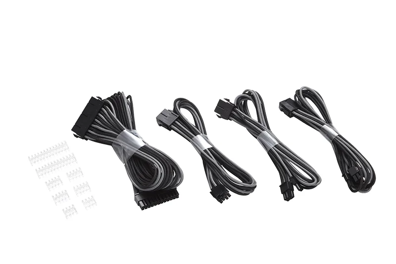 Product Image for Phanteks Extension Cable Combo Pack - Black/Gray