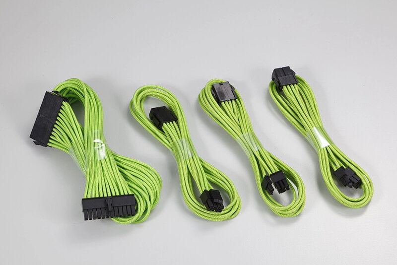 Phanteks Extension Cable Combo Pack - Grön
