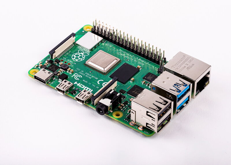 Raspberry Pi 4 Model B enkortsdator - 2GB