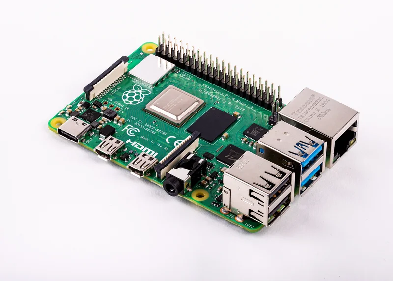 Product Image for Raspberry Pi 4 Model B enkortsdator - 4GB - Pi-kort & Startkit | Webhallen