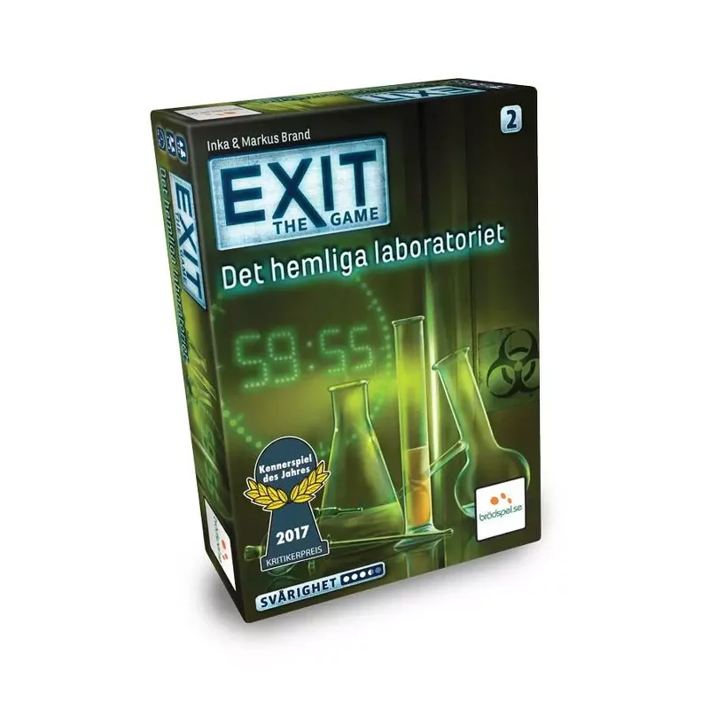 Product Image for EXIT: Det Hemliga Laboratoriet (Sv)