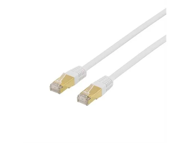 Product Image for Deltaco FTP Cat7 Nätverkskabel Halogenfri / 10m - Vit