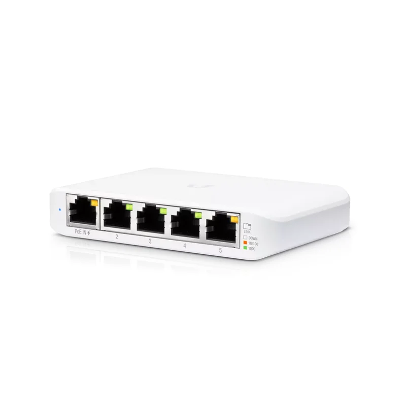 Product Image for Ubiquiti UniFi USW Flex Mini - 5-Port / Gigabit Switch - Nätverksswitch | Webhallen