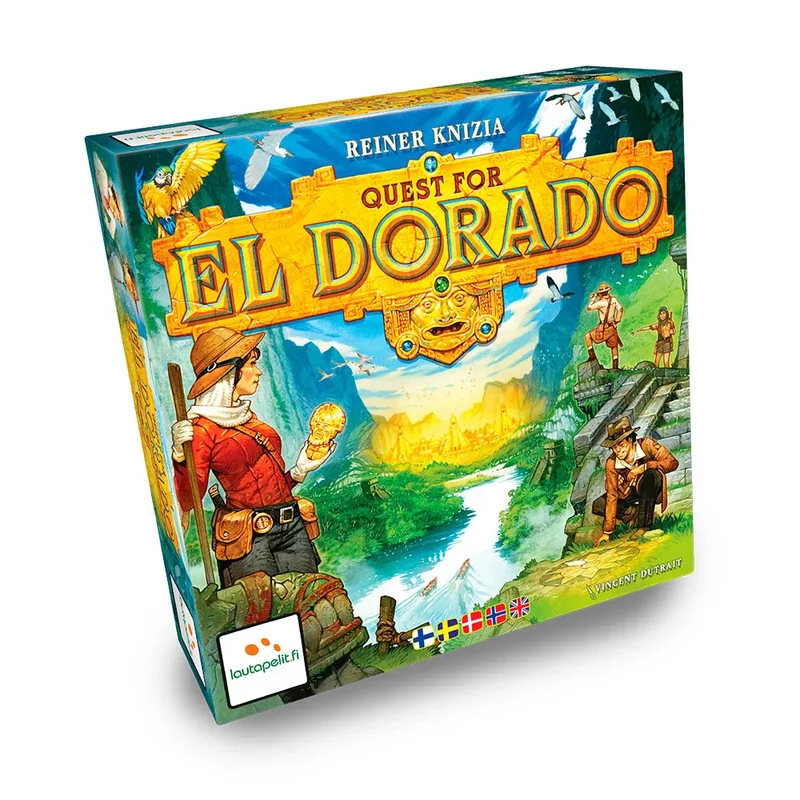 Product Image for Brädspel - Quest for El Dorado (Nordic+Eng) - Brädspel | Webhallen