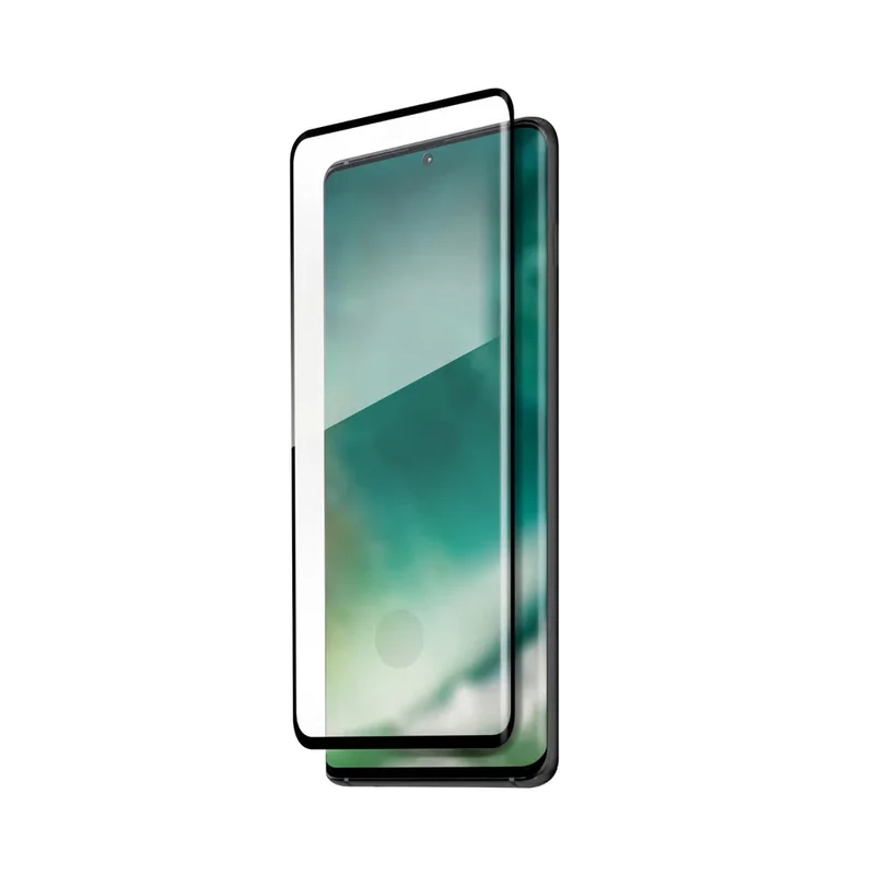 Product Image for OnePlus 8 / XQISIT Tough Glass CF - Black - Displayskydd | Webhallen