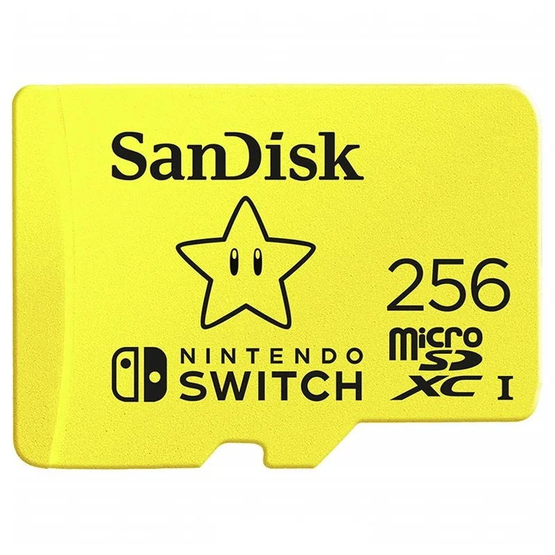Product Image for SanDisk Nintendo Switch - 256GB / MicroSDXC / Class 10 / UHS-1 / 100MB/s