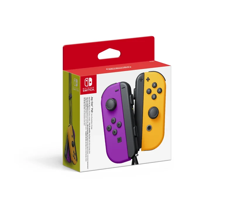 Product Image for Nintendo Switch Joy-Con Pair Purple/Orange - Nintendo Switch Kontroll | Webhallen