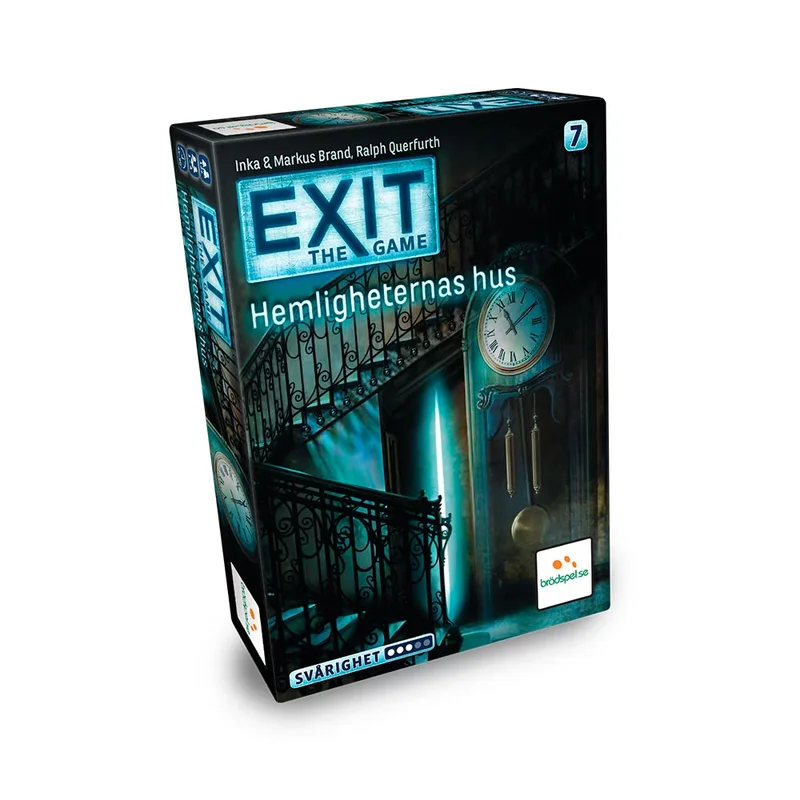 Product Image for Brädspel - EXIT 7: Hemligheternas hus (Sv) - Escape Room | Webhallen