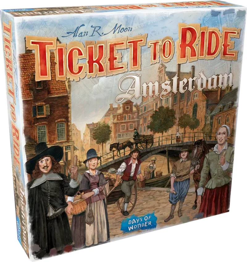 Product Image for Ticket to Ride: Amsterdam (Nordic)
