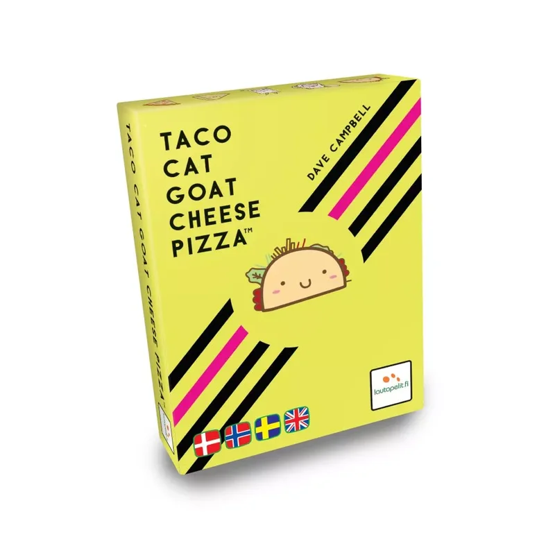 Product Image for Brädspel - Taco Cat Goat Cheese Pizza (Nordic) - Partyspel | Webhallen