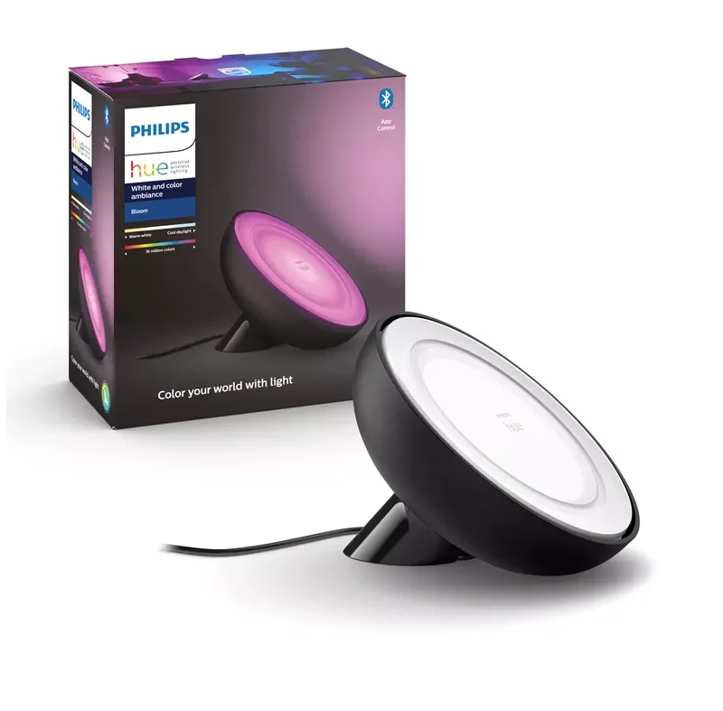 Product Image for Philips Hue Hue White and Color Ambiance Bloom gen4 bordslampa Svart