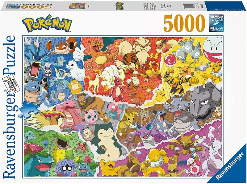 Product Image for Pokémon Pussel Allstars 5000-bitar - Pussel | Webhallen