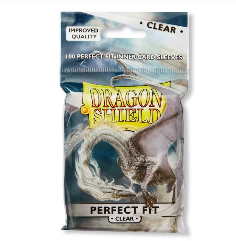 Dragon Shield Perfect Fit Toploader Sleeve (100-pack)