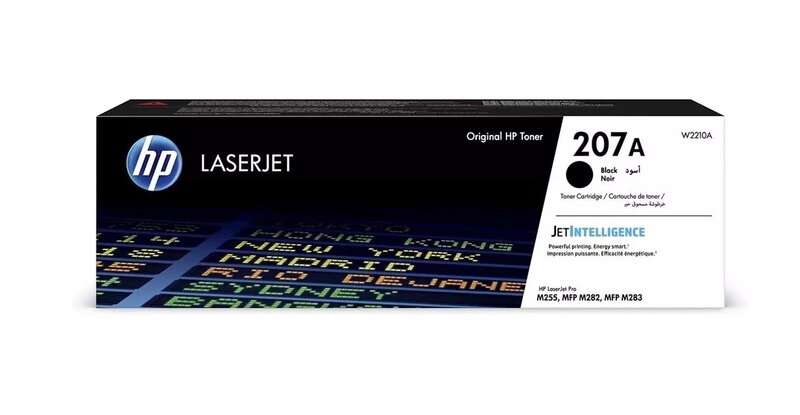 HP Toner 207A - Svart