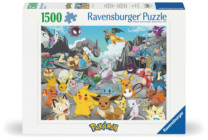Product Image for Pokémon Classics Pussel (1500-bitar) - Pussel | Webhallen