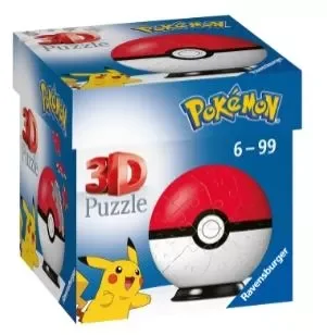 Product Image for Pokémon 3D Pussel - Pokéball (54-bitar) - Pussel | Webhallen