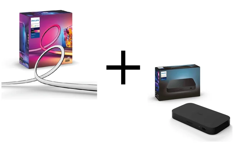Product Image for Philips Hue Ambilight-paket för 65" TV (Gradient Lightstrip 65" + Sync Box) - Belysning | Webhallen